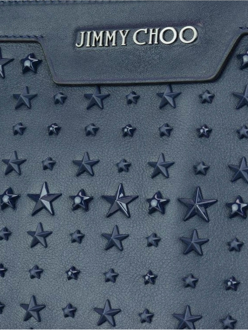 Jimmy Choo Derek Studded Leather Zip Clutch - Picture 4 of 10